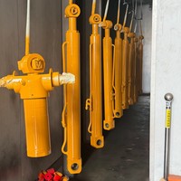 Cylindre hydraulique personnalisé pour excavatrice à double effet et pièces de cylindre pour chargeuse-pelleteuse