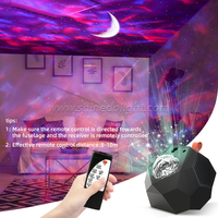 Nouvelle lampe de projection musicale laser, lumière d'ambiance pour la maison, lumière de nuit étoilée, projecteur de galaxie