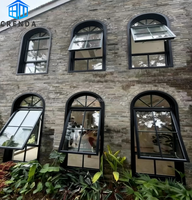 Ventanas de Toldo Residenciales de Diseño de Lujo con Rejillas, Estilo Americano