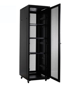 Gabinete de Servidor de Acero de 19 Pulgadas y 40U, Excelente Ventilación, Protección IP20, Certificación CE RoHS, para Uso en Redes Interiores, en Stock - Product Image 1