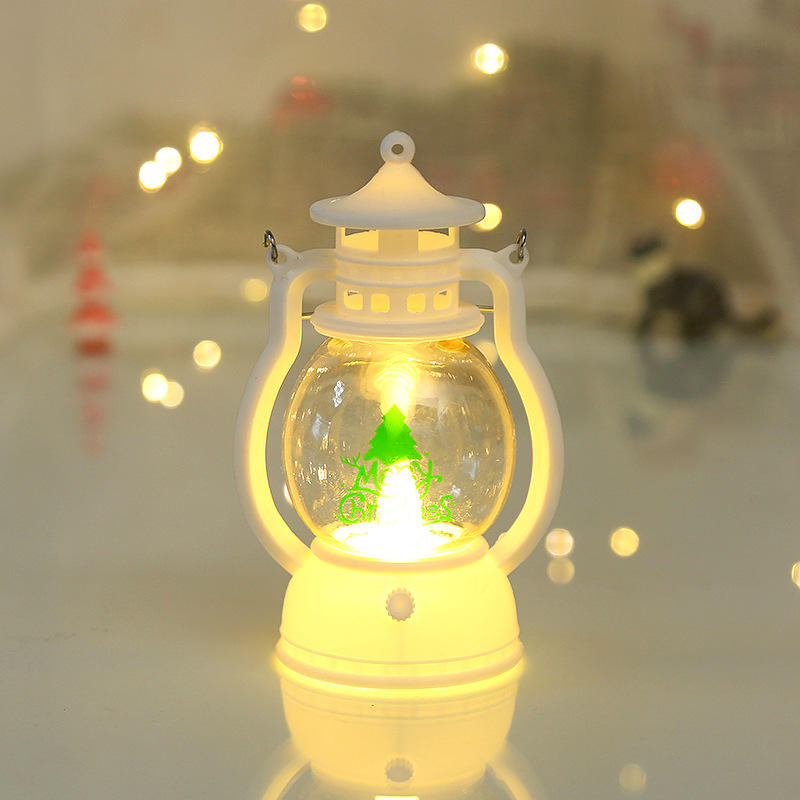 Christmas Lantern Christmas Tree Style white