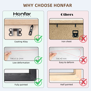 Chất lượng cao hiện đại mỏng marupa giá rẻ gỗ cứng Khung ảnh đen trắng hình ảnh Áp phích khung A2 A3 A4 A5 A6 tất cả các kích cỡ - Product Image 3