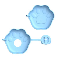 Support à glaces en silicone de qualité alimentaire, anti-goutte, facile à nettoyer, réutilisable, plateau pour cornets de glace, outil pour collations, outil pour glaces
