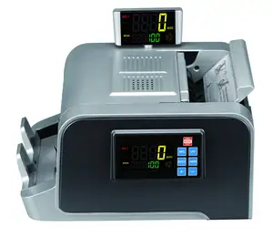 Zuverlässige hochgeschwindigkeits-Rechnungsteller Geld-Geld-Zählmaschine mit Doppelanzeige GR1100