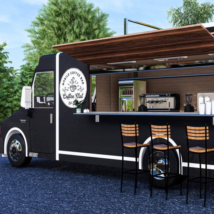 Commercial Catering Trailer Mobile Juice Bar