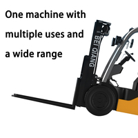 Chariot élévateur à fourche à batterie 60v 3m 5m 6m 7m Batterie lithium-ion Chariot élévateur électrique télécommandé tout-terrain