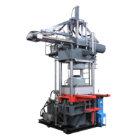 Machine d'injection de chambre à air de pneus en caoutchouc, force de serrage 1200 tonnes, haute précision, chauffage à la vapeur pour contrôle PLC, 10000 cm³ YUKEN