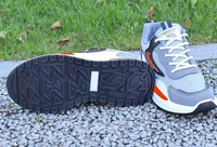 Chaussures de sport décontractées pour hommes, tendance printemps, respirantes, légères, durables, avec fermeture à lacets, pour les voyages et la course à pied