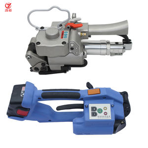 19mm Pneumático Hot Melt PET Strappacker Strappacker Máquina De Plástico com Dispositivo De Bloqueio Feito De Material PP - Product Image 1