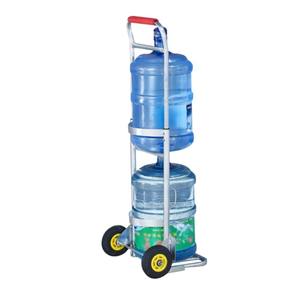Kleine opvouwbare 14cm rubberen stille elastische wieltrolley voor thuisgebruik, voor het vervoeren van mineralen/puur <span class=keywords><strong>water</strong></span>, emmers en drinkautomaten - Product Image 1