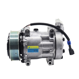Compresseur de climatisation OEM 3611894C91 3611894C92 7H15 709 AC 119 mm 8 rainures 12 V pour International Navistar - Product Image 3