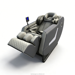 Sillón <span class=keywords><strong>de</strong></span> <span class=keywords><strong>Masaje</strong></span> KZJ 8D <span class=keywords><strong>de</strong></span> Lujo en Cuero PU, Gravedad Cero, Bolsas <span class=keywords><strong>de</strong></span> Aire en Glúteos, Hifi, Portátil, <span class=keywords><strong>Shiatsu</strong></span>, Económico, con Antifaz - Product Image 6