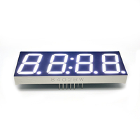 0,8 Zoll 4-stellige 7-Segment-LED-Bildschirme Weiße Farbe Einzelhandel geschäft SMD Digital Signages Sign Screen LED-Modul