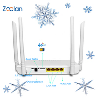 Roteador sem fio 4g wi-fi, roteador roteador wi-fi hotspot 300mbps 1200mbps 4g banda dupla 4g lte com slot para cartão sim suporte b1 3 5 8 38