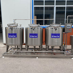 Production de yaourt à boire 100 litres de pasteurisateur de lait homogénéisation ligne de traitement laitier - Product Image 5