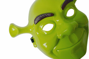 Máscara <span class=keywords><strong>de</strong></span> <span class=keywords><strong>Shrek</strong></span> <span class=keywords><strong>de</strong></span> Anime Verde para Halloween, Baile <span class=keywords><strong>de</strong></span> Graduación, Cosplay, Cubre Toda la Cara - Product Image 3