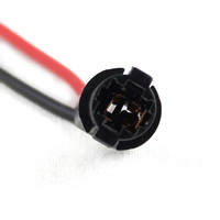 CAR-REFINE Voiture 286 T5 LED Ampoule Lampe Douille T5 LED Ampoules Plug Holder LED Instrument Lampes Socket Extension Câbles Connecteurs