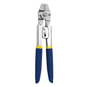 Luwei <b>Crimping</b> Pliers 10 Inch Stainless Steel Wire Stripping And Pulling For Tubular Terminals 14 Awg - Product Image 1