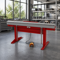 Machine de pliage électromagnétique et de cintrage de tôles en acier, équipée d'un moteur magnétique manuel et d'une pompe
