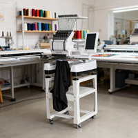 Máquina de Bordar Computarizada de Alta Calidad para Camisetas, con Software, Motor de 15 Agujas, 1200 RPM, para Uso Doméstico, Nuevo Modelo en Venta