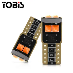 6SMD 3030 194 168 Canbus 오류 무료 번호판 빛 독서 등 T10 주도 W5W 12V 자동차 수정 액세서리 유니버설 12M 0.22A