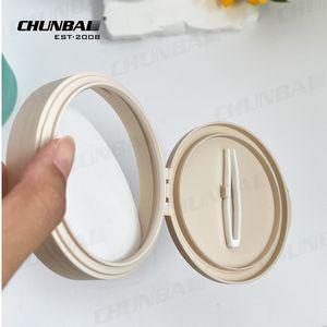 Mascarilla facial con tapa abatible personalizada al por mayor, tarro cosmético con <span class=keywords><strong>pinzas</strong></span> para tóner facial, almohadillas <span class=keywords><strong>de</strong></span> algodón húmedas - Product Image 4