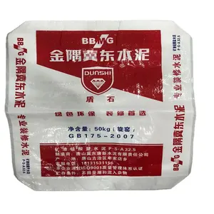 wall putty cement tile adhesive packaging plastic pp woven valve bags 40kg 20kg
