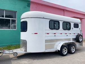 Australiano Standard conforme <span class=keywords><strong>3</strong></span> cavalli galleggiante Tandem assale con scatola sella - Product Image 2