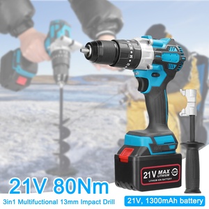 13mm không chổi than điện tác động khoan 650n.m mô-men xoắn 20 + 3 không dây tuốc nơ vít Keyless công cụ điện 1500W OEM tùy chỉnh Pin - Product Image 4