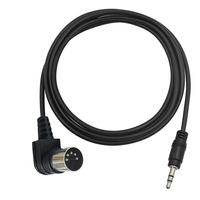 Câble Audio Jack Stéréo 3.5mm 3.5mm Aux Mâle vers MIDI Din 5 Broches MIDI Mâle Femelle Plug Haute Qualité 0.5/1.5/3m pour Microphone MIC