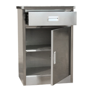 Sandecheng Hospital <b>Cabinet</b> Stainless Steel 70cm Floor Mount Minimalist Design Durable Storage - Product Image 1