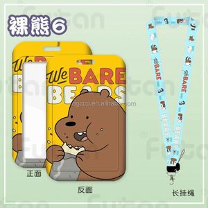 เคสใส่บัตรลายหมีพร้อมสายคล้องป้องกันการสูญหายสำหรับใช้ในรถประจำทาง - Product Image 1