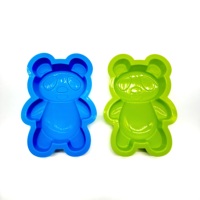 Moule à gâteau en silicone 3D Panda mignon de haute qualité, écologique, résistant au lave-vaisselle, facile à utiliser, de qualité alimentaire, pour la maison, réutilisable