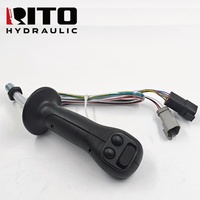 RITO 387-6395 Ensemble de commande M313D M325 M330 M330D 3876395 Levier de commande hydraulique pour excavatrice