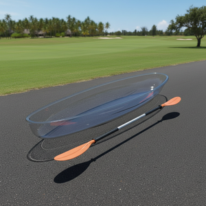 Nouveau kayak transparent avec siège individuel stable pour les aventures familiales de pêche sur les rivières - Product Image 3