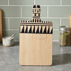 Tabla de cortar de madera con mango, tabla para servir queso, tabla de picar, tabla de preparación de alimentos para cocina, fabricante directo - Product Image 3