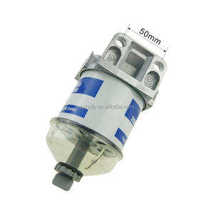 Filtre à carburant pour moteur de chargeuses et excavatrices diesel E75KD42 P556245 252-6338 HDF296 26550005 - Product Image 5