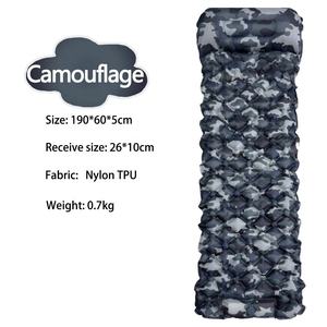 IRONDONKEY pied pas à pas simple <span class=keywords><strong>coussin</strong></span> gonflable Ultra léger étanche à l'humidité extérieur alpinisme sac à dos tente tapis de couchage - Product Image 1