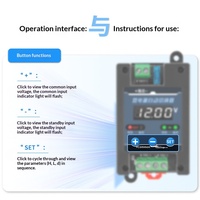 Alimentation électrique universelle à double canal DC 5V-40V, interrupteur de transfert automatique à haute vitesse et sans interruption ATS10 10A/15A