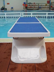 Material de acero y vidrio duradero, tablero de agua antideslizante para <span class=keywords><strong>piscina</strong></span>, trampolín especial para accesorios de entrenamiento de competición - Product Image 5