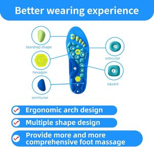 <span class=keywords><strong>Solette</strong></span> Magnetiche <span class=keywords><strong>per</strong></span> Scarpe con Supporto Arco Plantare <span class=keywords><strong>per</strong></span> Uomo e Donna, in Materiale EVA, <span class=keywords><strong>Solette</strong></span> in Gel <span class=keywords><strong>Ortopediche</strong></span> <span class=keywords><strong>per</strong></span> Agopressione, Alleviano la Fatica - Product Image 2