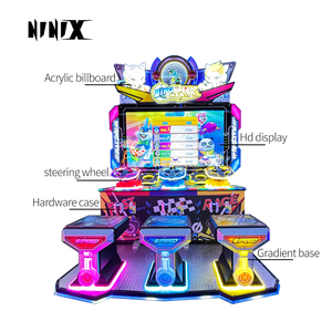 Nuevo diseño Storm Racer Máquina de juego de arcade 4 jugadores Simulador de carreras Máquina de juego de arcade - Product Image 5