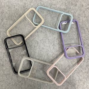 Funda para Teléfono Apple 17 Pro Max con Diamantes de Imitación, Funda para 16 PRO/15 con Ranuras, Funda de Doble Cara con Diamantes de Imitación - Product Image 2