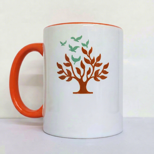 Taza de Café de Cerámica de Tres Tonos Personalizada con Impresión, Taza de Cerámica de Tres Colores con Logotipo, Taza de Café Promocional de Tres Tonos - Product Image 1