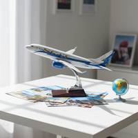 Modèle d'avion en résine B737-300 de 33,4 cm, cadeau d'affaires des compagnies aériennes