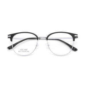 Montura de Gafas Ovaladas Danyang 9517, Montura Completa de Aleación Antideslizante, Lentes de Resina Unisex - Product Image 5