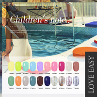 Kit de vernis à ongles gel 20 couleurs, longue tenue, avec base, top coat et finition mate, pailleté, nude et rouge, pour usage professionnel en salon