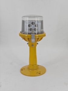 Luz de Borde de Pista LED Halógena Elevada Bidireccional Blanca de Alta Intensidad para Aeropuertos 24W 6.6A Certificada ICAO FAA CAAC CE IP54 - Product Image 2
