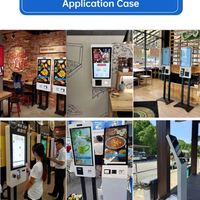 Kiosco de Autoservicio con Pantalla Táctil Android de Metal de 15.6, 21.5, 24, 27 y 32 Pulgadas, Full HD, para Pedidos y Pagos