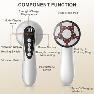 Nuevo Masajeador Eléctrico Vibratorio para Eliminar Grasa y Celulitis, Dispositivo Portátil Inalámbrico para Moldear el Cuerpo, para Abdomen, Cintura, Brazos, Piernas y Glúteos - Product Image 3